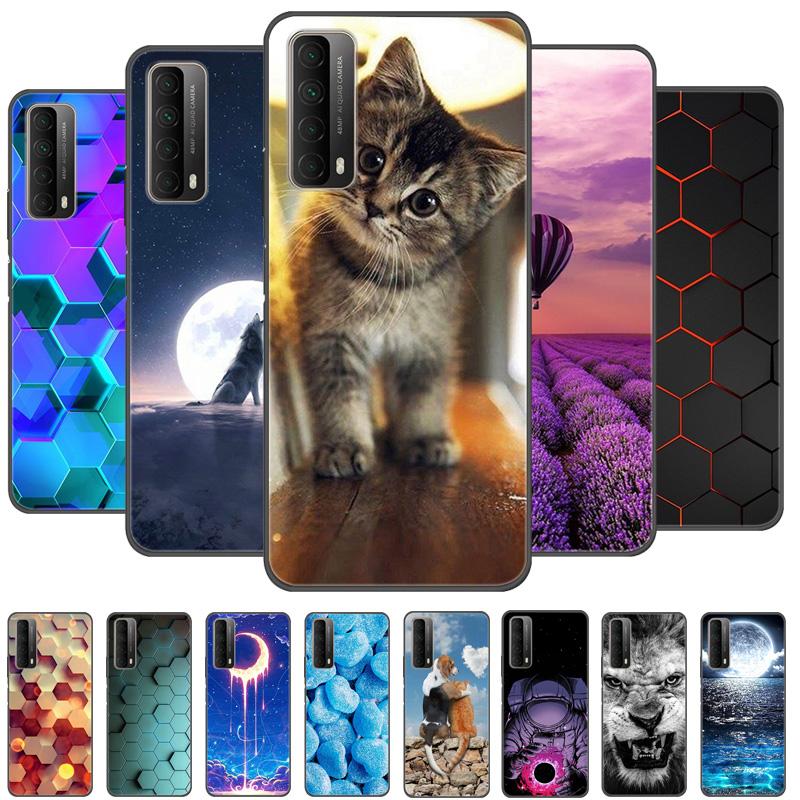 Чехол для Huawei P Smart 2021 Силиконовая задняя крышка Чехол для телефона Для Huawei PSmart 2021 Мягкий чехол P Smart 2021 6.67" Fundas бампер Сумка