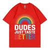 Dudes Ladiesfashionable summer round neck Tshirt short sleeve