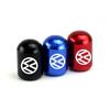 Для VOLKSWAGEN VW 4 шт. Колпачки на ниппель автомобильных шин для Volkswagen Rline Golf GTI Bora Passat Jetta Beetle Scirocco Lavida POLO CC Авто W