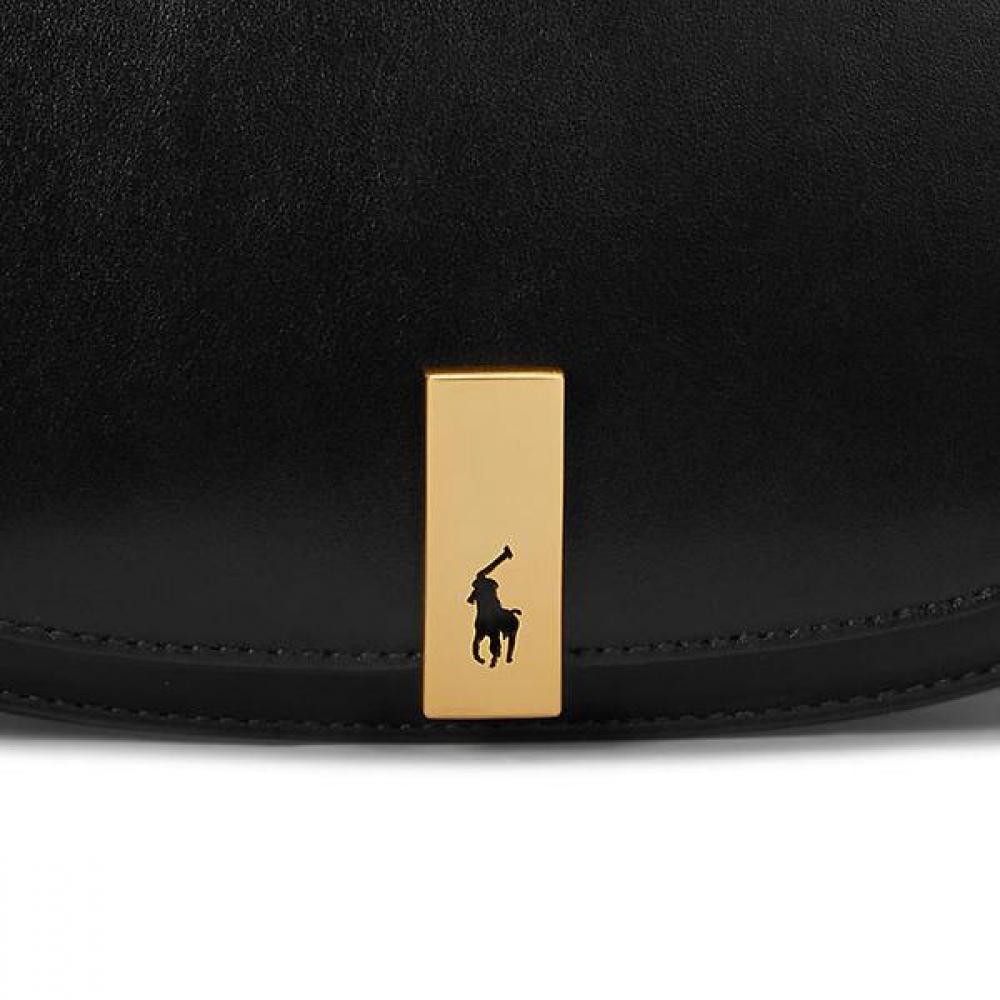 Polo Ralph Lauren Women S Polo Id Leather Saddlebag Wapobag03520090001