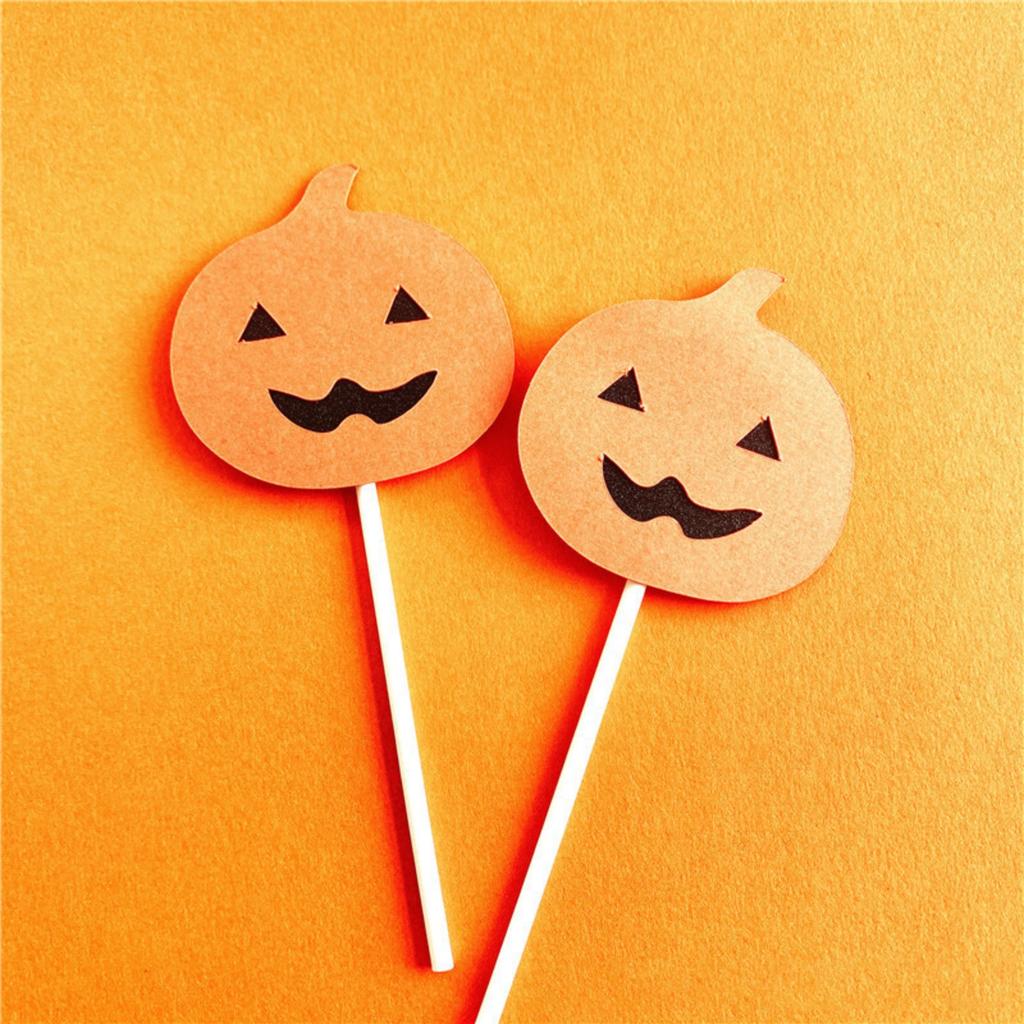 Halloween Decoration Collection: Pumpkin BatWitch GhostCastle Cake Decoration, Funny Party Outfits