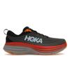 HOKA Bondi 8 Антрацитовые Синие Красные Мужские Кроссовки Серые Castlerock 1123202-ACTL
