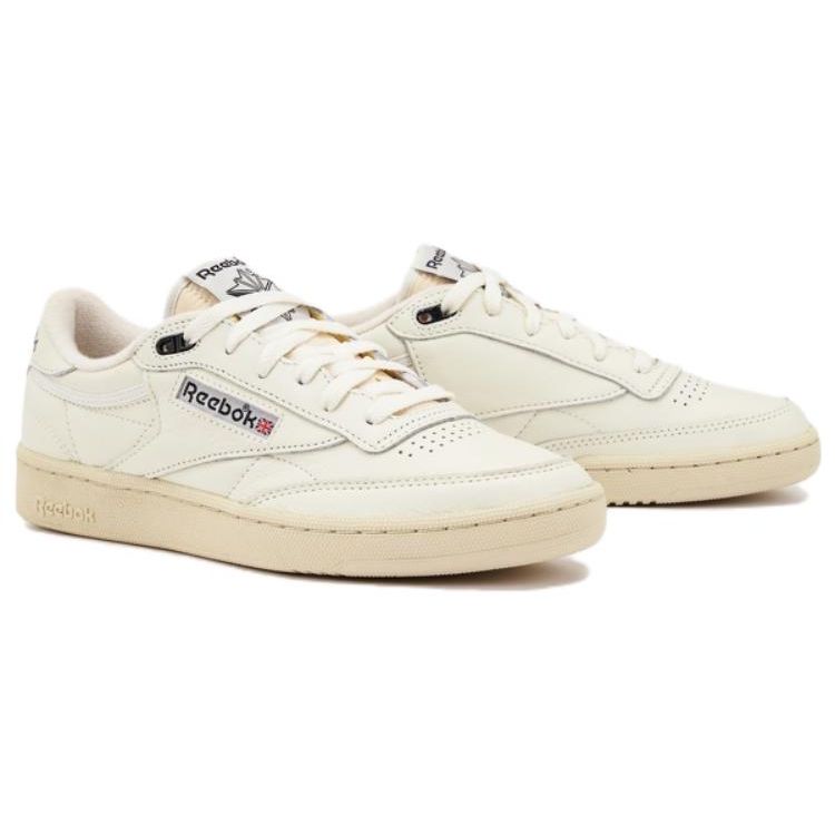 Reebok Кроссовки Club C 85 Унисекс Белые Светло-серые 100033000