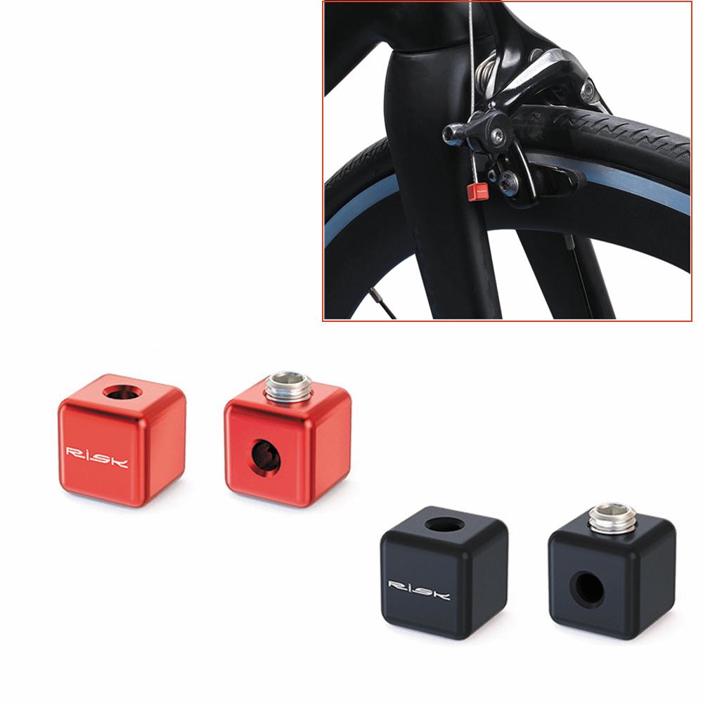 Lightweight Bike Cable End Caps Cube Bicycle Cable Crimps Bicycle Repair