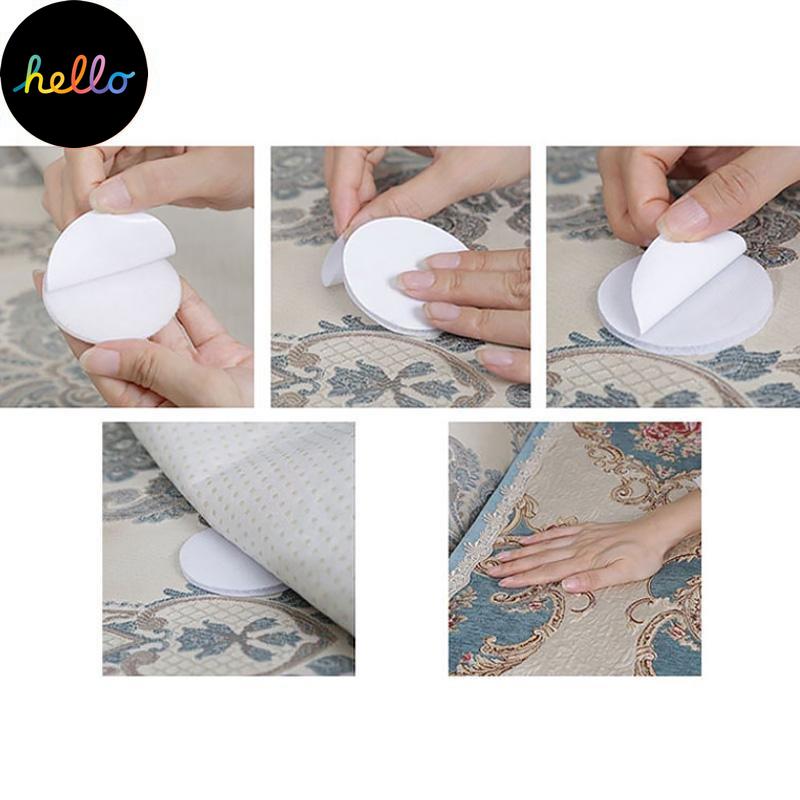 10 шт. многоразовые закрепите ковер, анти-скручивающаяся лента для ковров, захват для коврика, противоскользящий инструмент для фиксации коврика