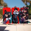 Игровой B-Bayonetta-S 3 Полотенце Спортивное Быстросохнущее Туристическое Снаряжение для Кемпинга Песозащитное Мягкое Легкое Большое Пляжное Полотенце