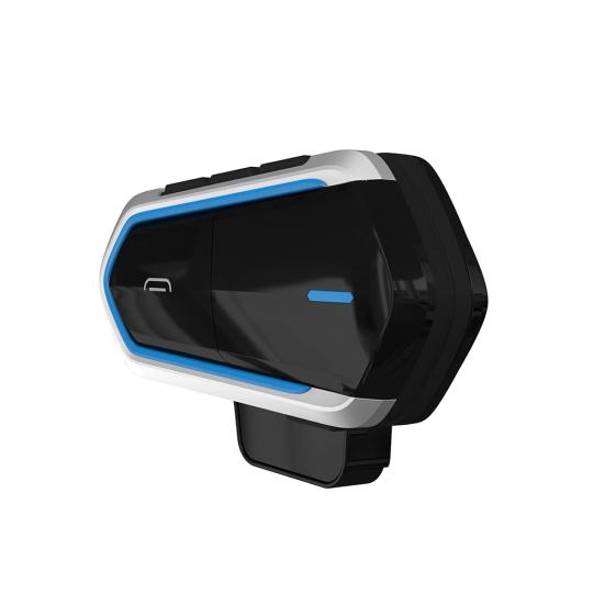 4-Way FM Radio Motorcycle Bluetooth-compatible Wireless Helmet Handsfree Headsets Headphone