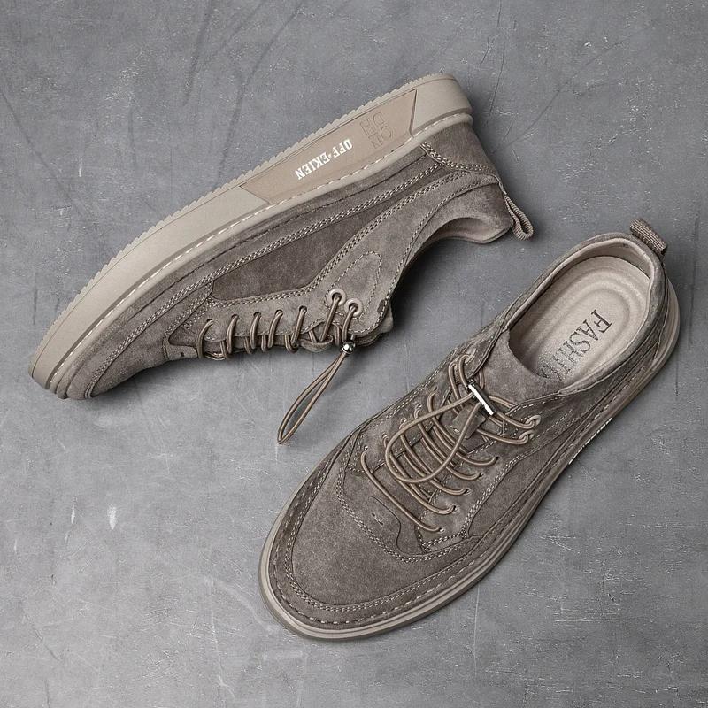 Мужская обувь из натуральной кожи Дизайнерская обувь класса люкс Формальная обувь Кроссовки для ходьбы на открытом воздухе для мужчин Повседневная De Hombre