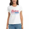 Women TShirt Biden 2028 Summer Short Sleeve Tees Crew Neck Cotton T Shirts Clothes Tops Streetwear