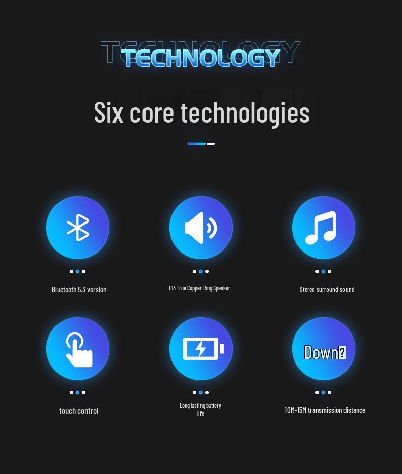 Беспроводные Bluetooth-наушники-вкладыши S90: Сверхдолгая работа от батареи, Высокое качество звука, TWS, Готов для киберспорта