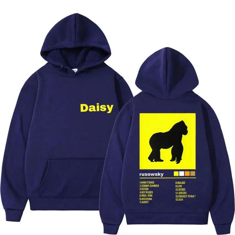 Худи с графическим принтом Rapper Rusowsky Daisy Tour Me