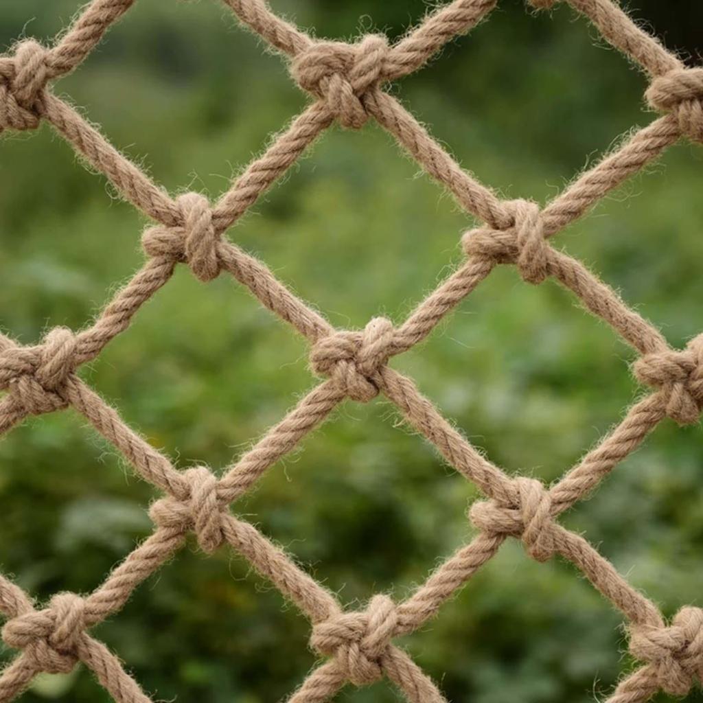 Безопасная сетка из пеньковой веревки, детский альпинизм, балконная лестница, ограждение для детей на открытом воздухе