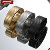 16mm-22mm Stainless Steel Elastic Stretch Strap Universal Replacement Watch Band Accessories Bracelet Gold Metal Expansion Strap