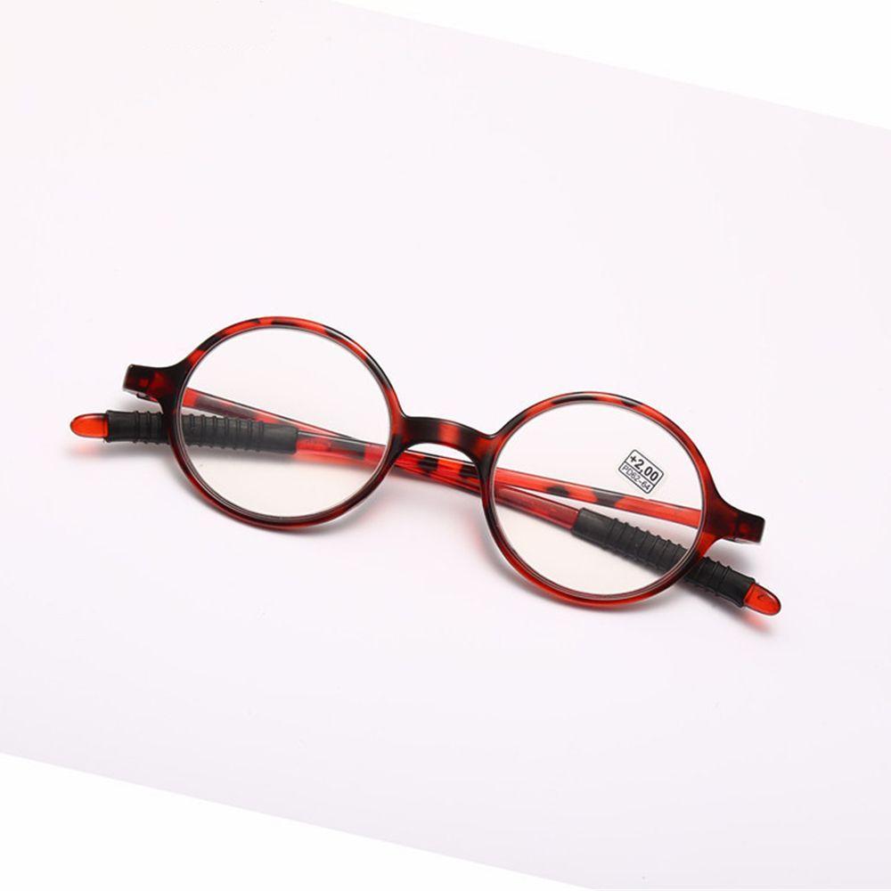 Women Men Pc Round Frame Presbyopic Eyeglasses Far Sight Eyewear Ultralight Reading Glasses