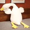 Плюшевая игрушка, мягкий милый внешний вид, большой белый гусь, мягкая кукла, подушка, подарок на день рождения для девочек