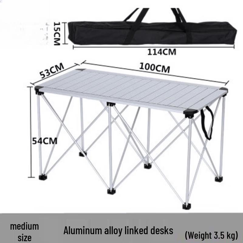 OIMG Portable Outdoor Folding Picnic Table