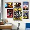 Japanese Anime My Hero Academia Poster Pictures Wall Canvas Art Print Cartoon Painting for Living Room Home Decor Cuadros