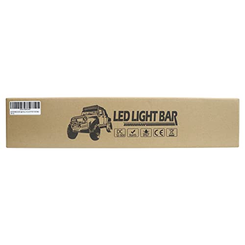 SKYWORLD 20-дюймовый светодиодный рабочий фонарь мощностью 288 Вт, постоянный ток 10–30 В, водонепроницаемый, 6000 К, широкоугольный/узкоугольный, кронштейн для подсветки номерного знака двойного назначения