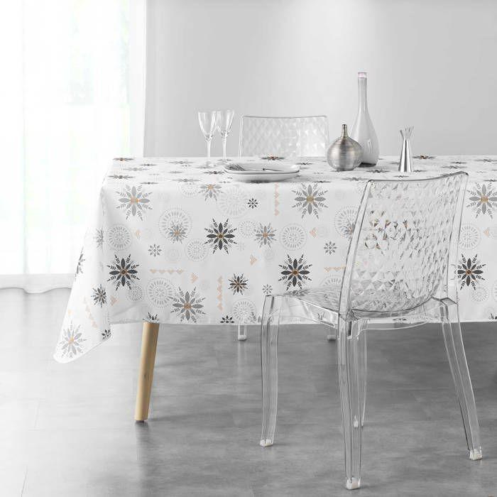 Nappe rectangle 150 x 300 cm L'enchante anthracite