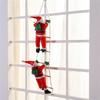 Christmas Holiday Decor Ladder Rope Climbing Santa Christmas Tree Ornament Creative Tree Hangings Long Lasting