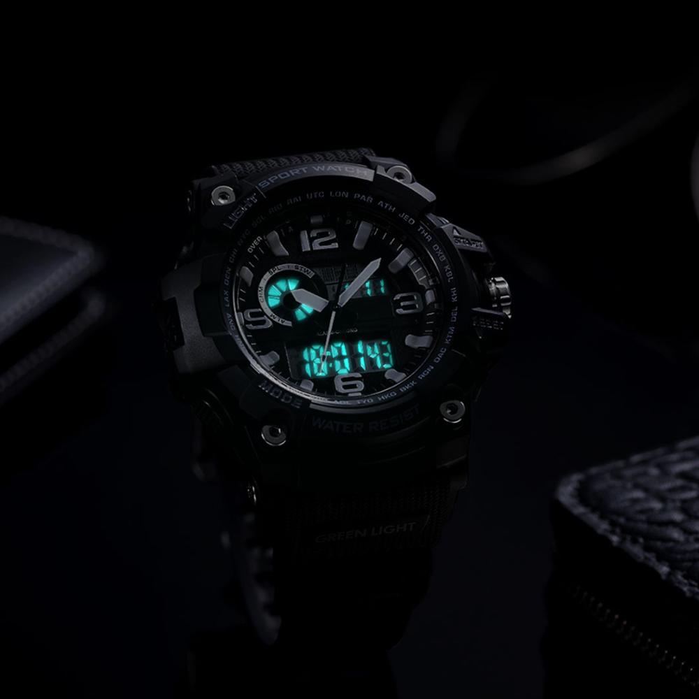 Мужские электронные наручные часы с календарём