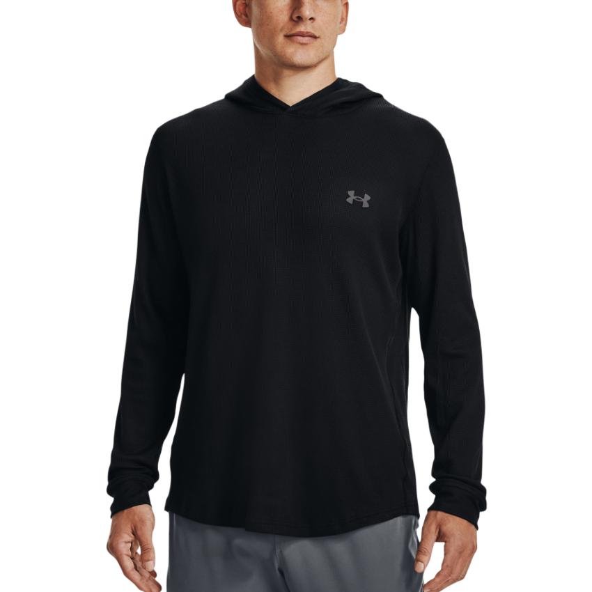 Under Armour Sweatshirts Men's Black Hooded Moderate Other 1302362-001