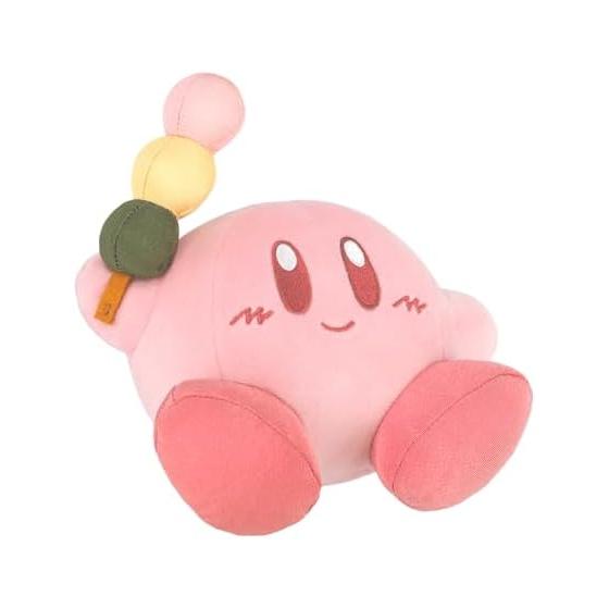 Sanei Boeki Kirby Коллекция Fuwa Fuwa Плюшевая игрушка Kirby Dango (S) Ш17xГ14xВ16см Плюшевый KFW01