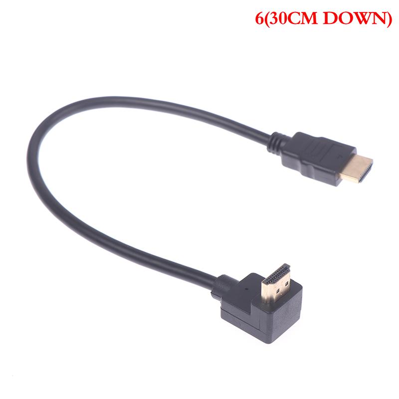 Высокоскоростной 4K HDMI 2.0 кабель 90 градусов угловой удлинитель для PS4 Tv