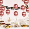 Xiaomi 1 Roll 250 Yard Rose Gold Curling Ribbon Balloon String Crimped Shiny Metallic Roll for Gift Wrapping Birthday Wedding Party450000