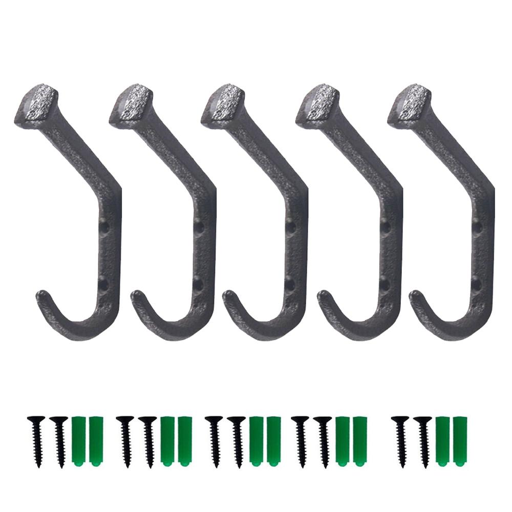 Entryway Organizer Wall Mounted Spike Rack Door Home Decor Storage Rack Towel Hanger Coat Hooks