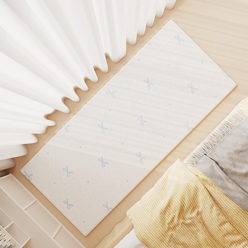 Ковер для спальни Маленький Свежий Ковер для гостиной Чайный столик Комната девочки Украшенный Мягкий Звукоизолированный Эркер Домашний ковер