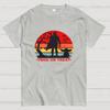 Mandalorian Trick or Treat Cotton Summer Casual Cool Loose T-Shirt