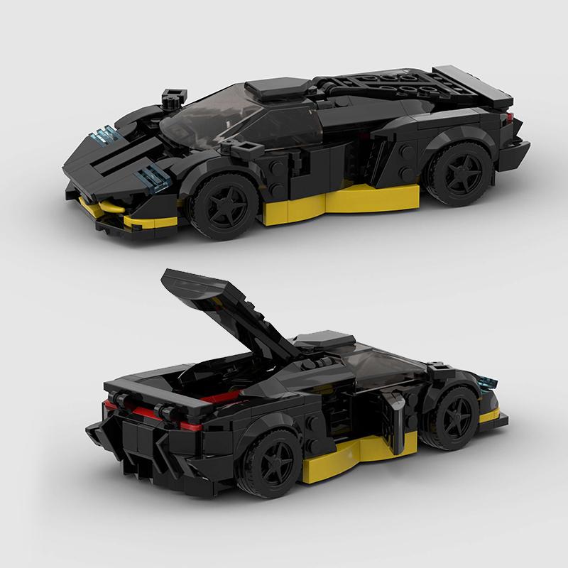 MOC Speed Технический Городской Супер Спортивный Автомобиль Крутой Гоночный Строительный Блок Модель Транспортного Средства Детские Игрушки Гонки Мужская Коллекция