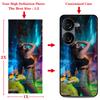 Персонализированный чехол для телефона на заказ для Asus Zenfone 10, черный, мягкий силиконовый задний чехол для Zenfone 9, подарок с нарисованным изображением DIY