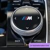 CTCE1 Car Multimedia Knob Button Cover Sticker For BMW G30 G32 6GT G20 F30 F10 G01 G02 G05 G06 G07 G11 G12 G22 F15 F36 X3 X4 X5 X6 X7