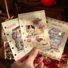 Vintage Flavor House Sticker Book Japanese Retro Style Student Scrapbook Scenery Decals for Journaling DIY Craft Stationery