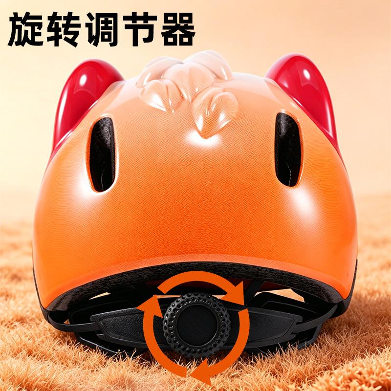 New children's sports helmet cartoon creative pattern custom bicycle balance bike roller skating cycling helmet manufacturer