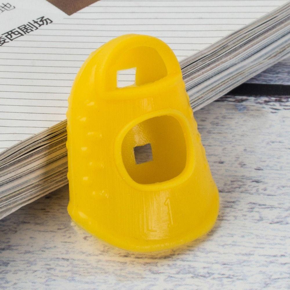 10pcs Solid Color Guitar Fingertip Protectors Breathable Guitar Finger Cover  Unisex