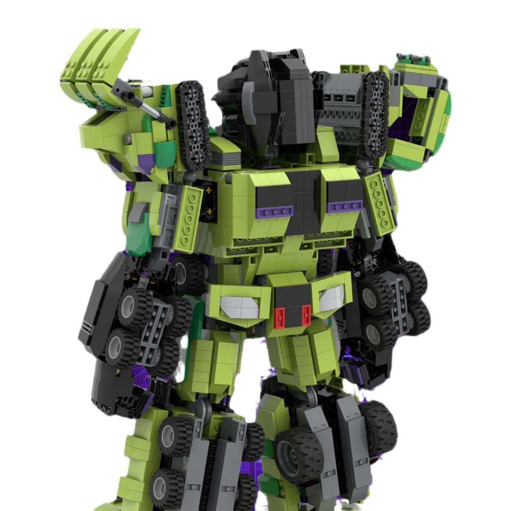 M Building Block Compatible Lego Creative Mech Hercules, Mech Robot Model Intelligence Birthday Gift