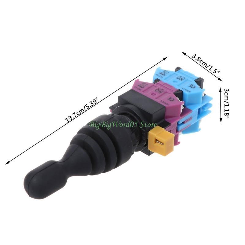 24TE HKL-FW24 4NO 4 Position Momentary Type Monolever Joystick Reset Button Switch