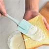 Split-type Silicone Cream Scraper, Bread Cake Butter Spatula Mixer Oil Brush with PP Handle, Cake Spatula Kitchen Baking Tool.