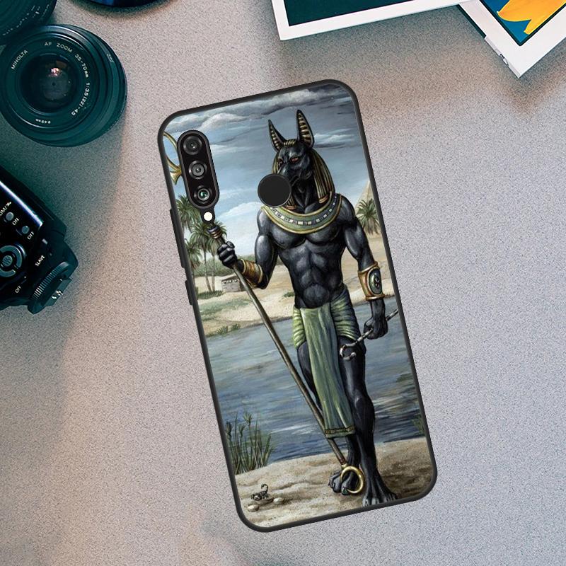 Египет Нефертити Анубис Анкх Для Huawei Nova 12i 12s 11i 7i 8i Y73 Y70 Y90 Y60 Y72 Y61 Y91 9 10 SE P40 Lite P30 Pro Чехол