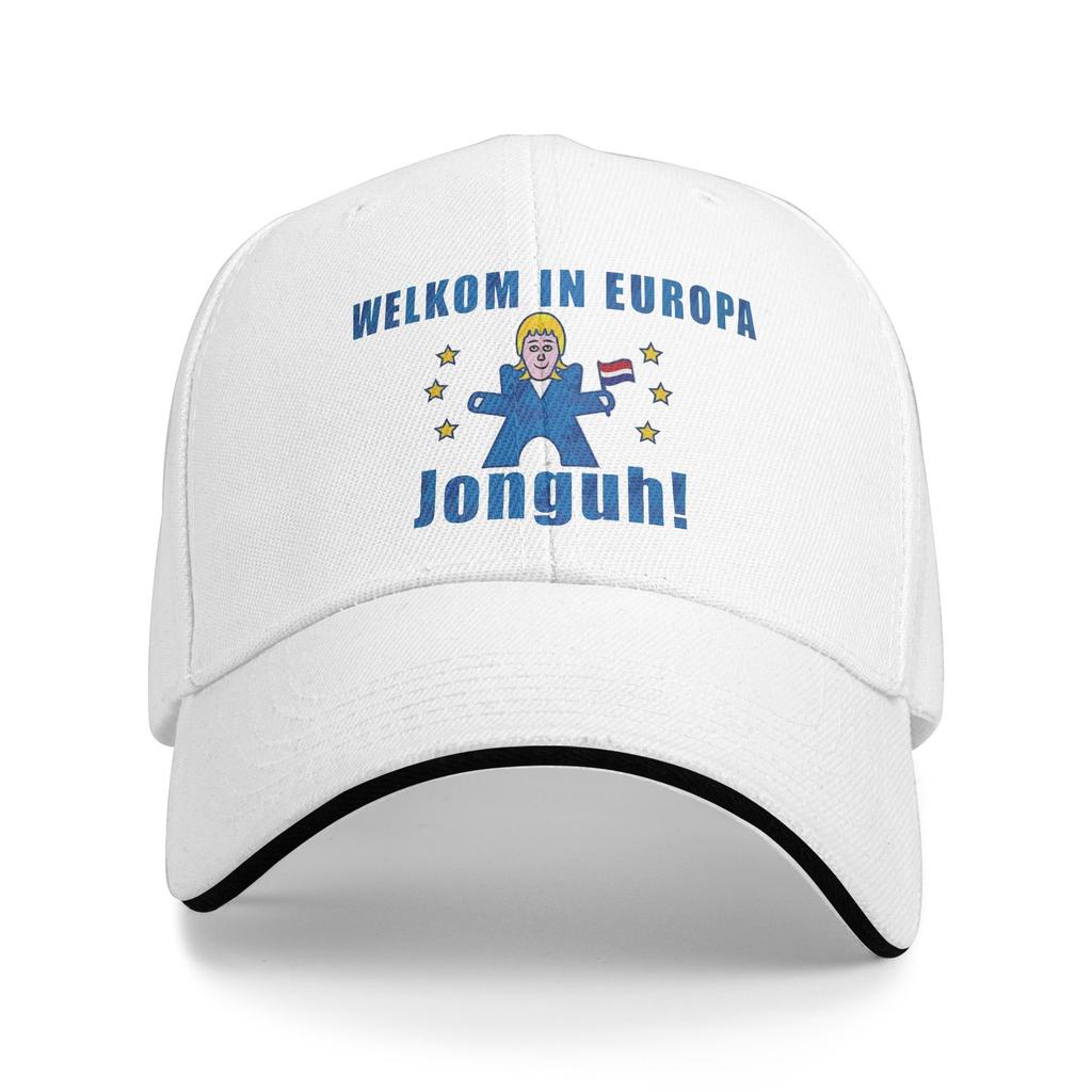 Eurovisions Flags Hearts ESC EBU Eurofans Sandwich Caps Fitted Music Caps Fishing Hat Adjustable Polyester Baseball Caps Summer