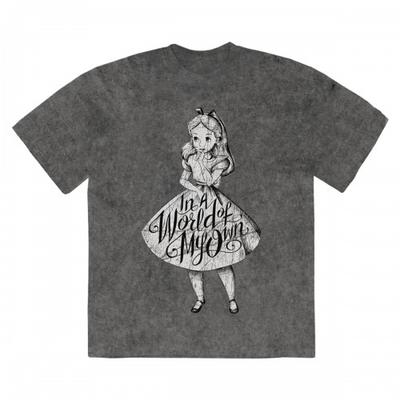 Alice In Wonderland Унисекс Футболка для взрослых «В своем мире»