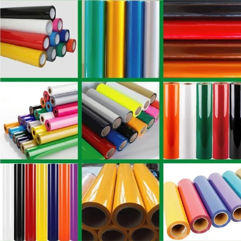 30x25cm/30x100cm HTV Vinyl, Heat Transfer Vinyl for T Shirt, Iron On Vinyl for All Cutter Machine, Easy To Cut &Weed