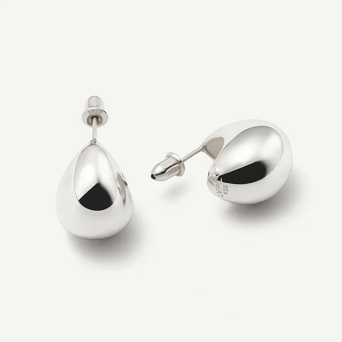 [Серебро 925 пробы] Смелая серьга Luna