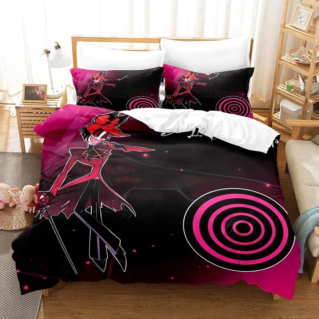 Cartoon Alastor Radio Demon Duvet Cover Set New Soft Microfiber Bedding Set Bedroom Living Room Home Decor Linen All Sizes