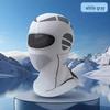 Winter Motorcycle & Ski Mask: Warm, Thick, Breathable, Windproof Neck Cover for Riding, Mountaineering, and Fishing
