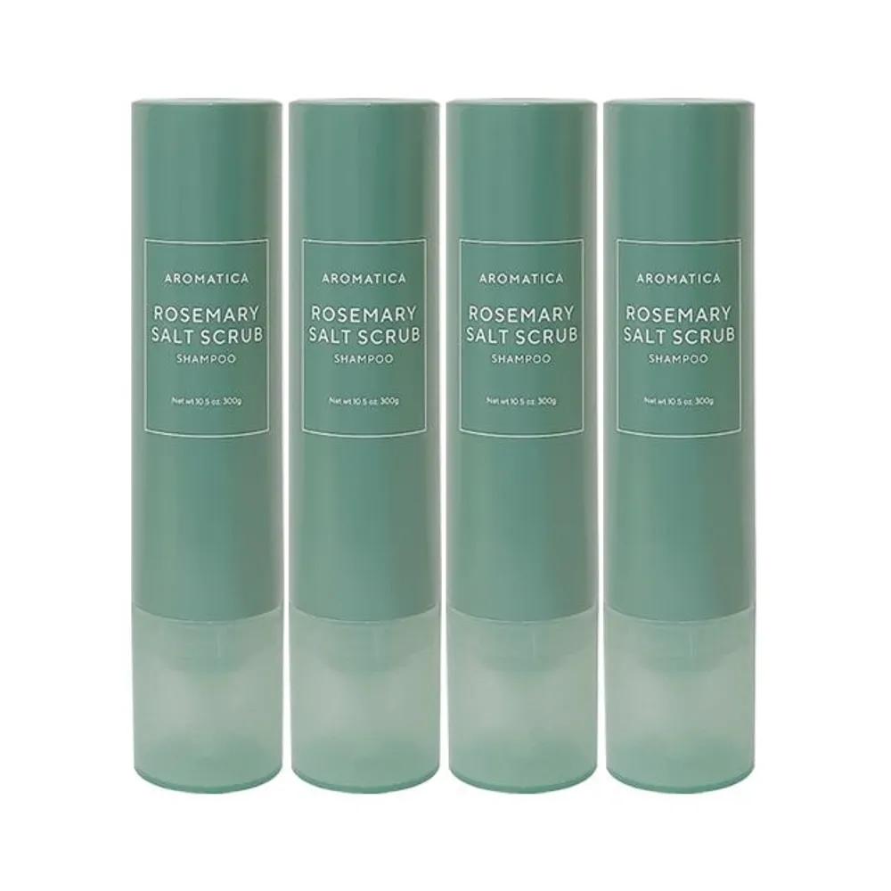 AROMATICA Шампунь-скраб с розмариновой солью 300 г (4 упаковки)