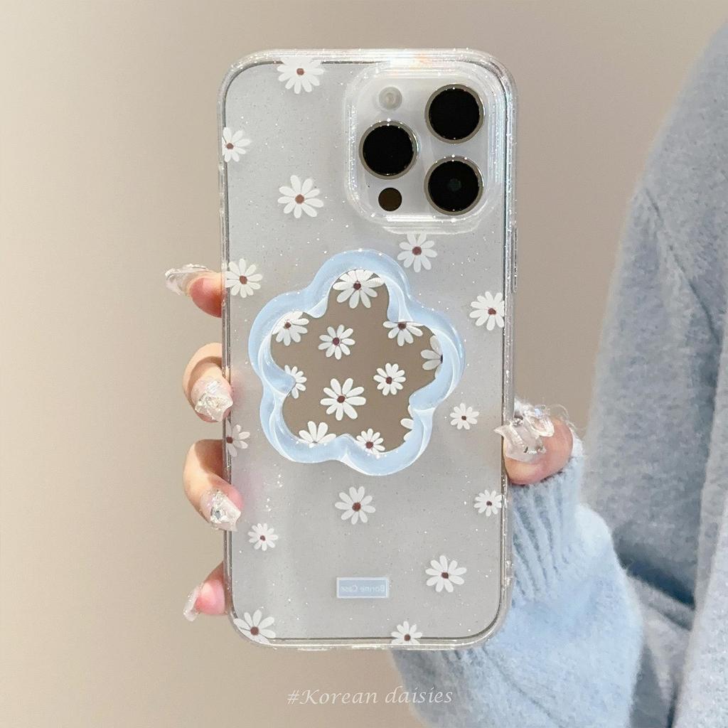 Чехол-подставка Little Daisy для iPhone 13 iPhone 15 iPhone 16 Pro Max